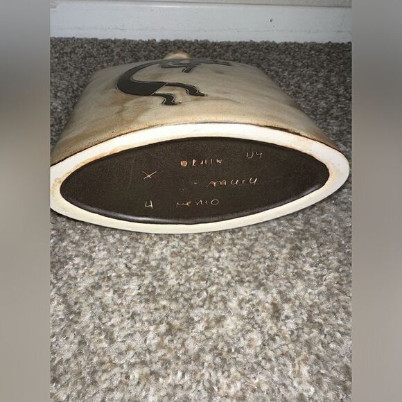 Mara Kokopelli Design Decanter Stoneware Handmade - Picture 10 of 10